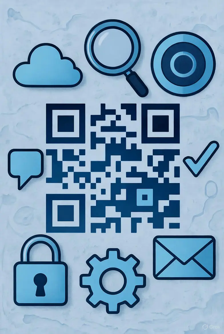 QR code and short URL